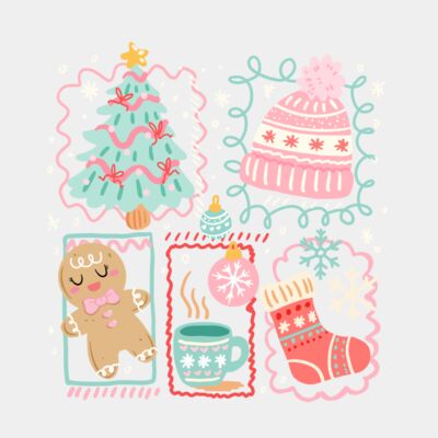 Cozy Christmas Doodle Thumbnail