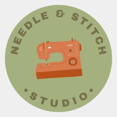 Needle and Stitch Studio Icon Logo Thumbnail